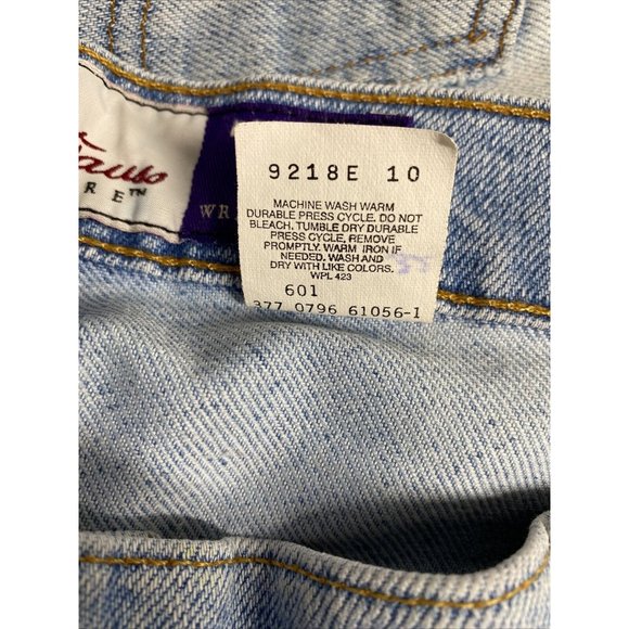 Levi Strauss Relaxed Fit 540 Distressed Wrinkle Free Light Wash Jeans (42x31.5) - Picture 16 of 16